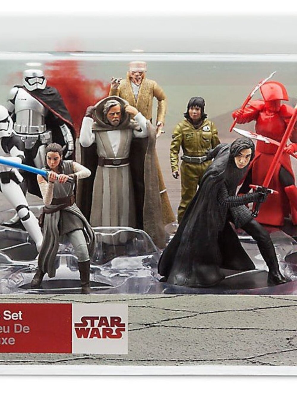 Disney Star Wars The Last Jedi Exclusive 10-Piece PVC Figure Play Set